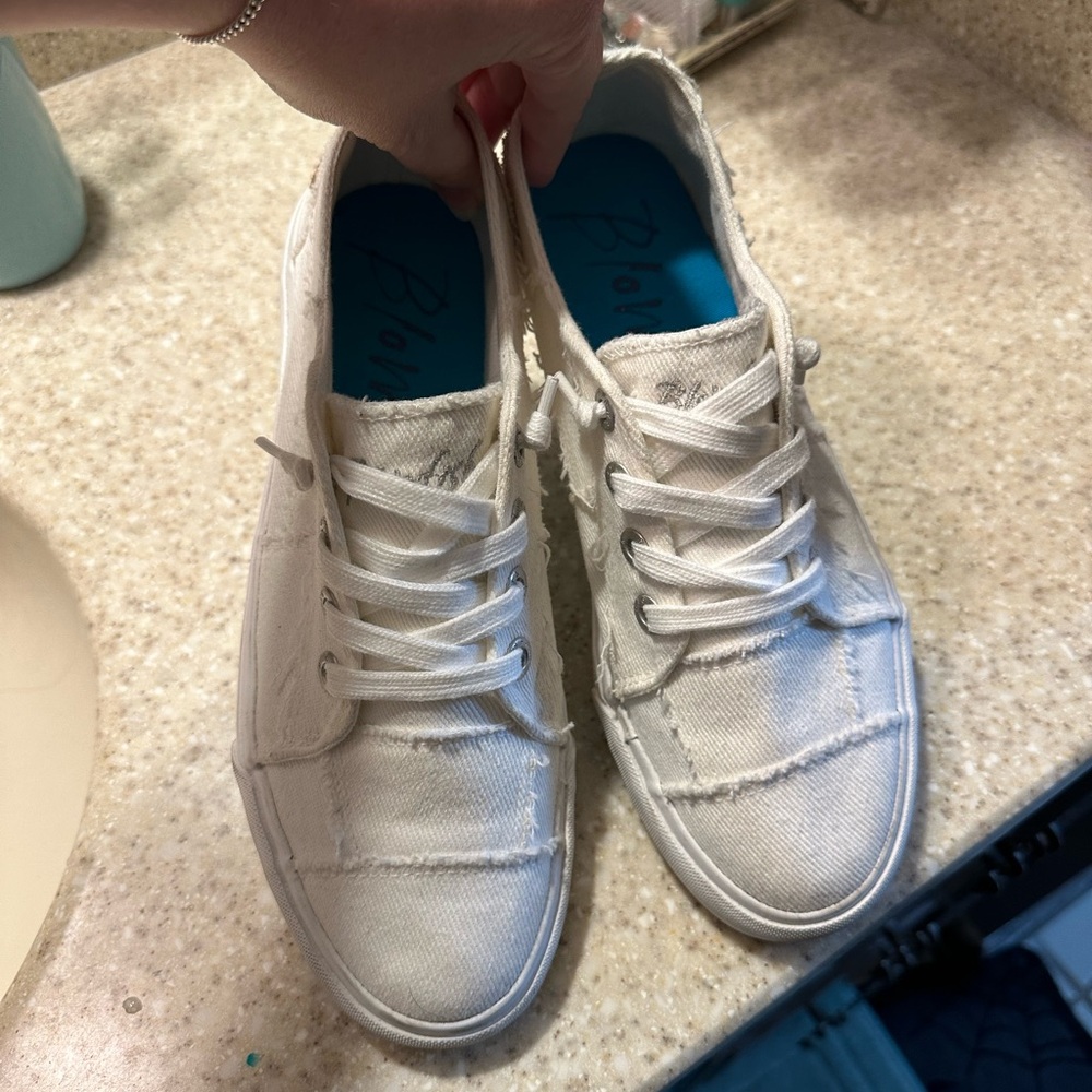 Blowfish slip ons